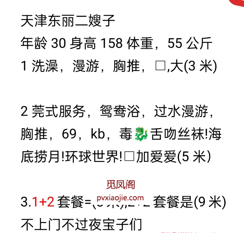 天津东丽二嫂子